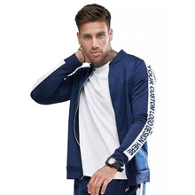 Load image into Gallery viewer, JM Men Custom Latest Design Mens Slim Gym Training Plain Fitted Tracksuits