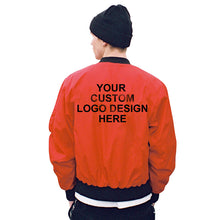 Load image into Gallery viewer, JM Men OEM custom zipper varsity letterman bomber Jacket