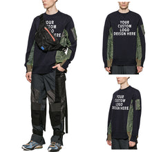Load image into Gallery viewer, Custom Graphics Men's Crewneck Sweatshirt