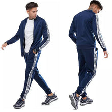 Load image into Gallery viewer, JM Men Custom Latest Design Mens Slim Gym Training Plain Fitted Tracksuits