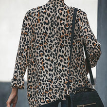Загрузить изображение в средство просмотра галереи, leopard print blazer