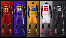 Carica l'immagine nel visualizzatore di Gallery, Magliette economiche all'ingrosso da uomo JM personalizzate 30 design maglie da basket da squadra a vestibilità asciutta uniformi