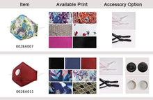 Load image into Gallery viewer, JAC-1 fashion custom washable dust mouth breathing cotton antipollution mask