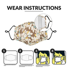 Load image into Gallery viewer, Anti-dust Filter Face Mask Protective Dust Reusable Cotton Dust Mouth Mask Outdoors