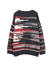 Laden Sie das Bild in den Galerie-Viewer, Casual Long Sleeve Knit Thick Women Acrylic Sweater