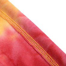 Laden Sie das Bild in den Galerie-Viewer, manufacturer supply OEM womens fashionable 4 colors hot sale tie dye drop shoulder loose baggy crop hoodie