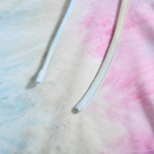 Laden Sie das Bild in den Galerie-Viewer, manufacturer supply OEM womens fashionable 4 colors hot sale tie dye drop shoulder loose baggy crop hoodie