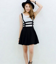 Cargar imagen en el visor de la galería, Hot Sale Elastic Band Suspender Dress