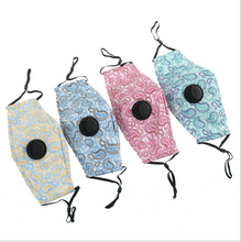 Load image into Gallery viewer, New Design Multiple Pattern Floral Unisex Men Women Ant-dust Valve Cool Anti-Dust Cotton Mouth Face Mask PM2.5