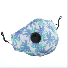 Load image into Gallery viewer, New Design Multiple Pattern Floral Unisex Men Women Ant-dust Valve Cool Anti-Dust Cotton Mouth Face Mask PM2.5