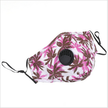 Load image into Gallery viewer, New Design Multiple Pattern Floral Unisex Men Women Ant-dust Valve Cool Anti-Dust Cotton Mouth Face Mask PM2.5