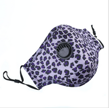 Load image into Gallery viewer, New Design Multiple Pattern Floral Unisex Men Women Ant-dust Valve Cool Anti-Dust Cotton Mouth Face Mask PM2.5