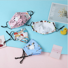 Load image into Gallery viewer, JAC-1 PM2.5 Anti-dust Kids Reusable Cotton Activated Carbon Filter Valve Mouth Cover Face Mask