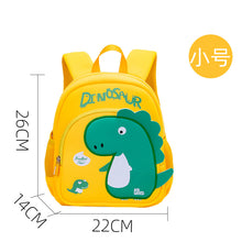 Load image into Gallery viewer, Kindergarten Boys 2-3Y Girls Cartoon Dinosaur Backpack Schoolbag