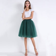 Carica l'immagine nel visualizzatore di Gallery, Gonna in tulle gonfio a 5 strati