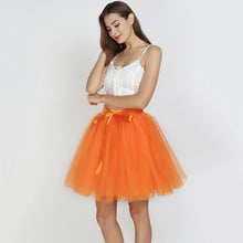 Charger l'image dans la galerie, A Line Tulle Big Flare 7-Layer 4 Meters Puffy Bridesmaid Skirt
