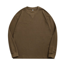 Load image into Gallery viewer, Men&#39;s Autumn 220g Waffle Checks Long Sleeve Heavy T Shirts
