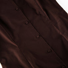 Charger l&#39;image dans la galerie, Pure Cotton Sleeveless Button Up A Line Mini Skirt
