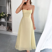 Загрузить изображение в средство просмотра галереи, Spaghetti Backless Cupped Maxi Dress
