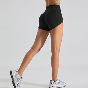 Nudity Hip Lifting Yoga Shorts Gym Running Sporty Shorts