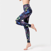 Load image into Gallery viewer, Printed High Waist Yoga Pants Gym Sporty Legging Pants
