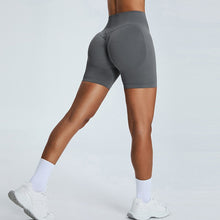 画像をギャラリービューアに読み込む, Seamless High Waist Hip Hugger  Sporty Gym Shorts Yoga Shorts
