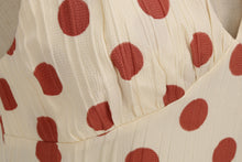 Load image into Gallery viewer, Vintage High Waist Polka Dot Holiday Banquet Cocktail Dress Halter Neck Backless Sexy Fit Flare Midi Dress
