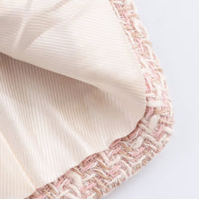 Load image into Gallery viewer, Textured Tweed Double Breast Midi Blazer
