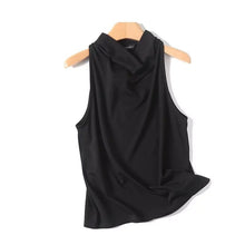 Cargar imagen en el visor de la galería, Cowl Halter Neck Sleeveless Top
