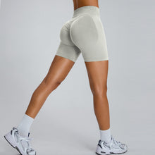 画像をギャラリービューアに読み込む, Seamless High Waist Hip Hugger  Sporty Gym Shorts Yoga Shorts
