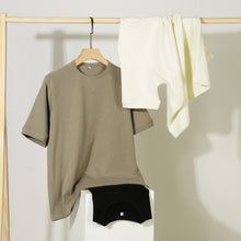 Load image into Gallery viewer, Men&#39;s Double -faced Cotton Twill Oversized Short Sleeve T shirts
