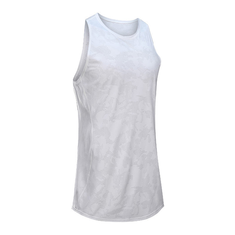 Men's Quick Dry Training Gym Breathable Sleeveless T shirt