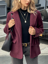 Load image into Gallery viewer, Two Button Oversized Blazer
