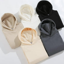 画像をギャラリービューアに読み込む, 600g Drop Shoulder Solid Oversize Hoodie
