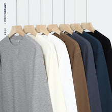 Load image into Gallery viewer, Men&#39;s Autumn 220g Waffle Checks Long Sleeve Heavy T Shirts
