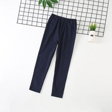 Load image into Gallery viewer, Boy&#39;s Dress Trousers Spring Autumn Khaki Navy Primary School Uniform Pants
