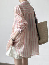 Charger l&#39;image dans la galerie, Striped Oversized Shirt
