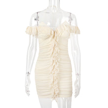 Cargar imagen en el visor de la galería, Frilled Halter Neck Mini Bodycon
