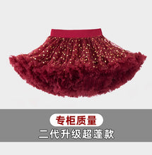 Load image into Gallery viewer, Girl&#39;s Tutu Tulle Puffy Skirt
