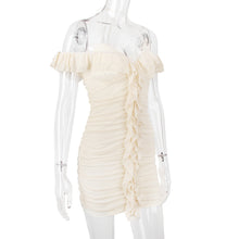Cargar imagen en el visor de la galería, Frilled Halter Neck Mini Bodycon
