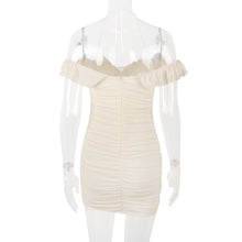 Cargar imagen en el visor de la galería, Frilled Halter Neck Mini Bodycon
