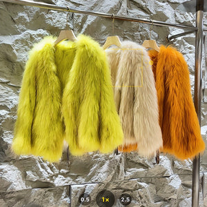 Fox Fur Short Coat