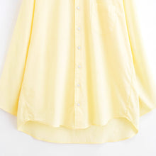 Cargar imagen en el visor de la galería, Turn-down Collar Oversized Casual Shirt
