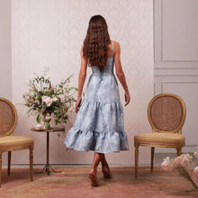 画像をギャラリービューアに読み込む, Spaghetti Printed Tiered Ruffle Dress
