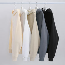 画像をギャラリービューアに読み込む, 600g Drop Shoulder Solid Oversize Hoodie
