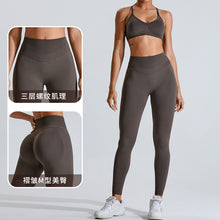 Laden Sie das Bild in den Galerie-Viewer, High V Waist Yoga Pants Gym Cycling Clothes
