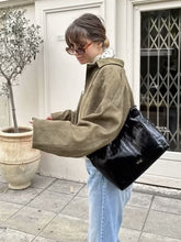 Load image into Gallery viewer, 9-color Casual Velour Turn-down Collar Bomber Jacket
