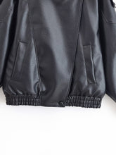 Laden Sie das Bild in den Galerie-Viewer, Stand Collar Pu Biker Jacket 街
