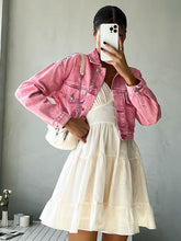 画像をギャラリービューアに読み込む, Spaghetti Smocking Tiered Ruffle Mini Dress
