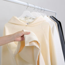 画像をギャラリービューアに読み込む, 600g Drop Shoulder Solid Oversize Hoodie
